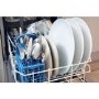 Indesit 10 Place Settings Freestanding Slimline Dishwasher - Silver