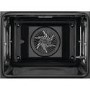 Refurbished AEG SteamBake BEB355020B 60cm Single Built In Electric Steam Oven Black