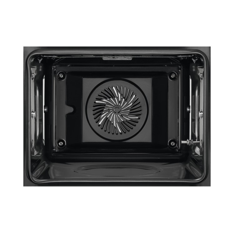 Refurbished AEG SteamBake BEB355020B 60cm Single Built In Electric Steam Oven Black