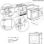 Refurbished AEG SteamBake BEB355020B 60cm Single Built In Electric Steam Oven Black