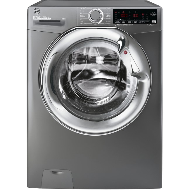 Hoover H-Wash 300 Plus 9kg 1600rpm Washing Machine - Graphite