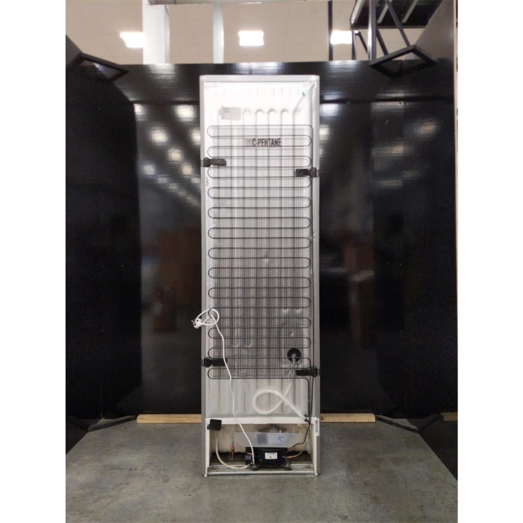 Refurbished Hotpoint H7T911AMXHAQUA Freestanding 360 Litre 70/30 Fridge Freezer Inox