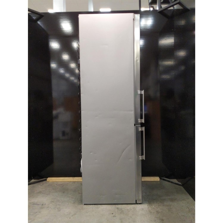 Refurbished Hotpoint H7T911AMXHAQUA Freestanding 360 Litre 70/30 Fridge Freezer Inox