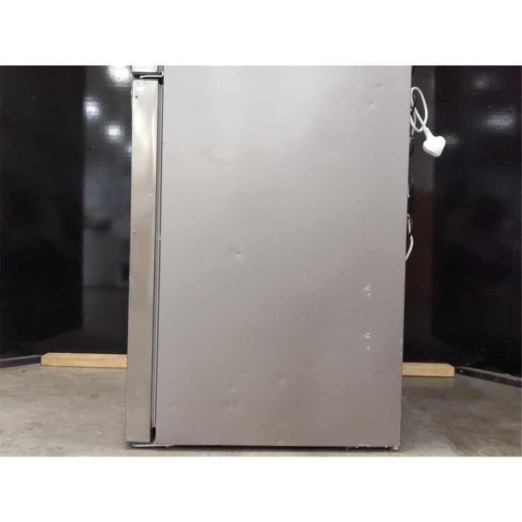 Refurbished Hotpoint H7T911AMXHAQUA Freestanding 360 Litre 70/30 Fridge Freezer Inox