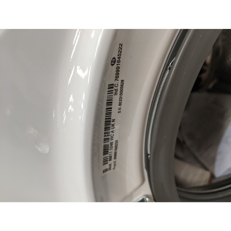 Refurbished Hotpoint NM111046WCAUKN Freestanding 10KG 1400 Spin Washing Machine White
