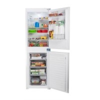 electriQ 235 Litre 50/50 Integrated Fridge Freezer - White 