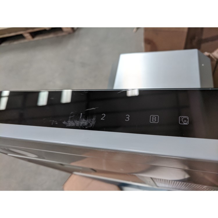 Refurbished Hoover HTS6CBK3X 60cm Slimline Chimney Cooker Hood Stainless Steel