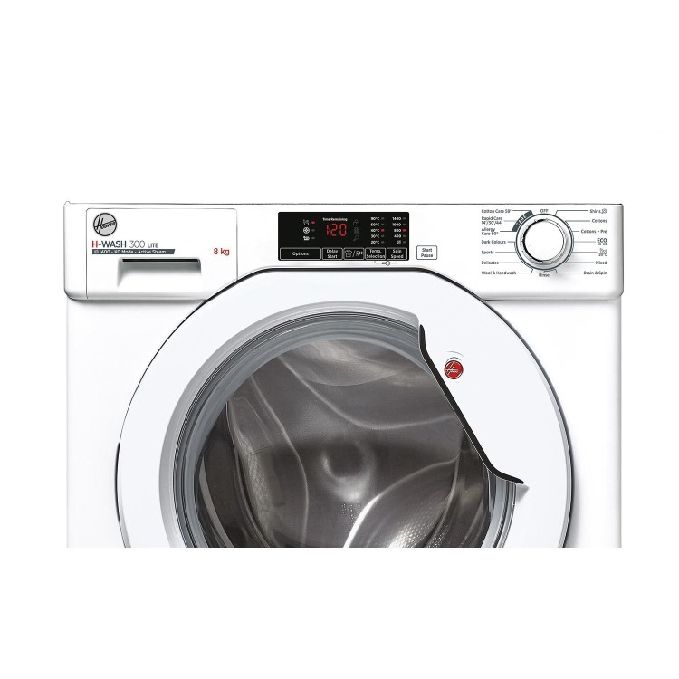 Hoover H-WASH 300 8kg 1400rpm Integrated Washing Machine - White