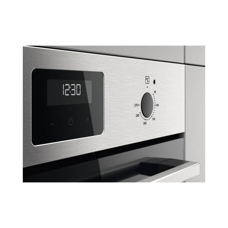 Zanussi Series 20 Single Oven with Left Hand Opening Door - Stainless Steel