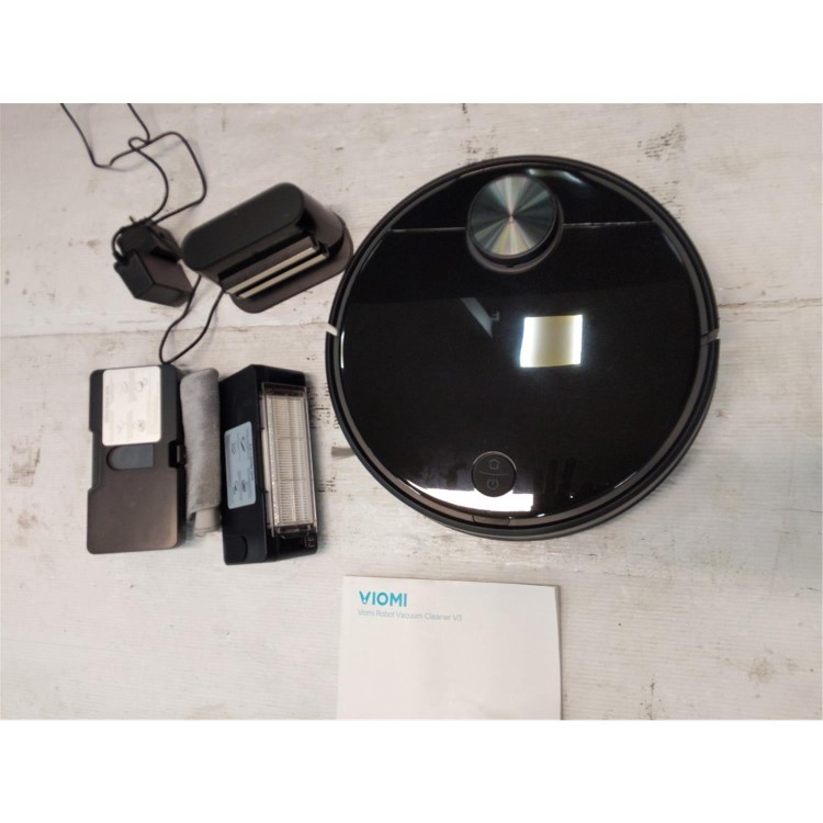 Refurbished Viomi V3 2600PA LDS Robot Vacuum Cleaner and Mop - Smart Xiaomi Eco System - Black