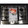 Refurbished Indesit Aria THP751PIXI 75cm 5 Burner Gas Hob Stainless Steel