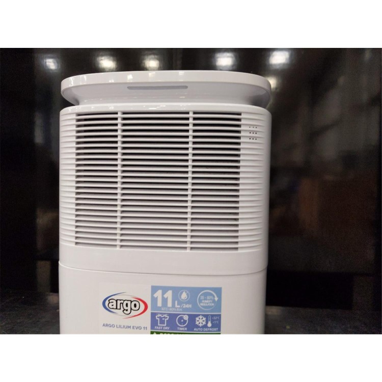 Refurbished Argo 10 Litre Dehumidifier with Laundry Digital Humidistat and Anti Dust filter