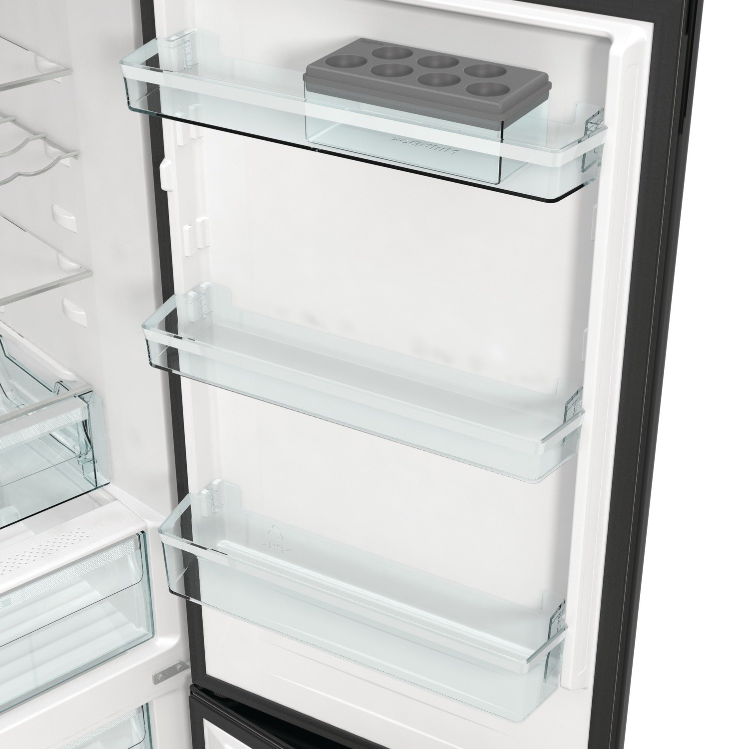 Hisense 300 Litre 60/40 Freestanding Fridge Freezer - Black ...