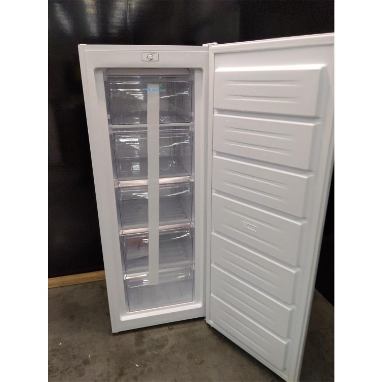 Refurbished electriQ EQFS1420FZH Freestanding 168 Litre Upright Freezer White