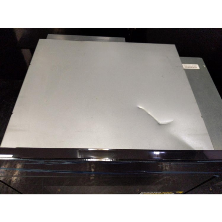 Refurbished Zanussi ZMBN4SX Built In 25L 900W Microwave Oven Black With Stainless Steel Trim