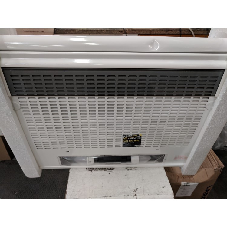 Refurbished Zanussi ZHT611W 60cm Visor Cooker Hood White