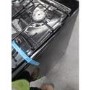 Refurbished electriQ EQDFC360CG 60cm Dual Fuel Cooker with Double Oven Charcoal Grey