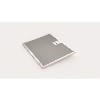 Refurbished Neff N70 D65XAM2S0B 60cm Integrated Cooker Hood with Fold-out Glass Deflector Black