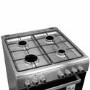 Refurbished electriQ Single oven Dual Fuel Stainless Steel