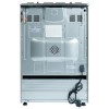 electriQ 60cm Dual Fuel Single Oven Cooker - Stainless Steel