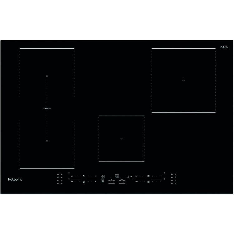 Refurbished Hotpoint TB3977BBF 77cm Induction Hob