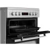 Beko 60cm Double Oven Electric Cooker - Silver
