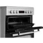 Refurbished Beko KDC653S 60cm Double Oven Electric Cooker Silver
