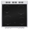 Beko 60cm Double Oven Electric Cooker - Silver
