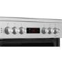Refurbished Beko KDC653S 60cm Double Oven Electric Cooker Silver