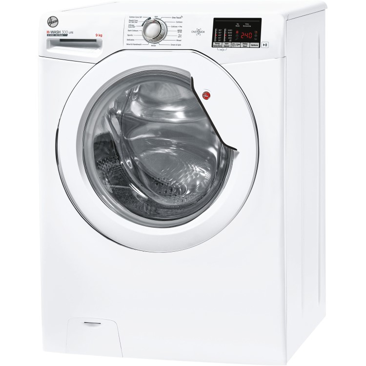 Hoover H-Wash 300 9kg 1400rpm Freestanding Washing Machine - White