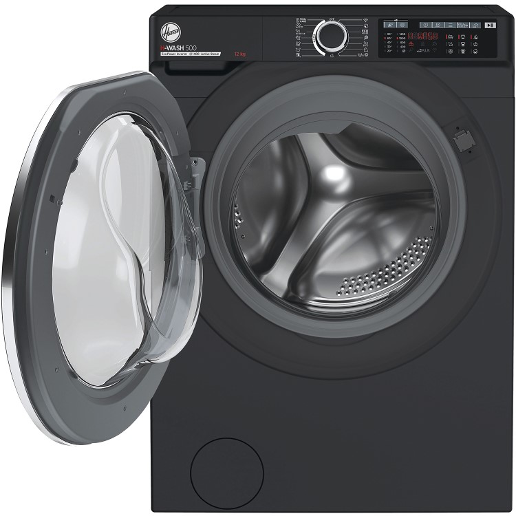Hoover H-Wash 500 12kg Freestanding Washing Machine - Black