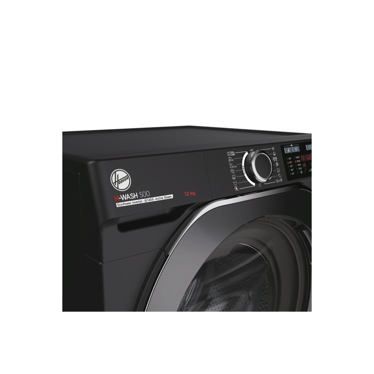 Hoover H-Wash 500 12kg Freestanding Washing Machine - Black