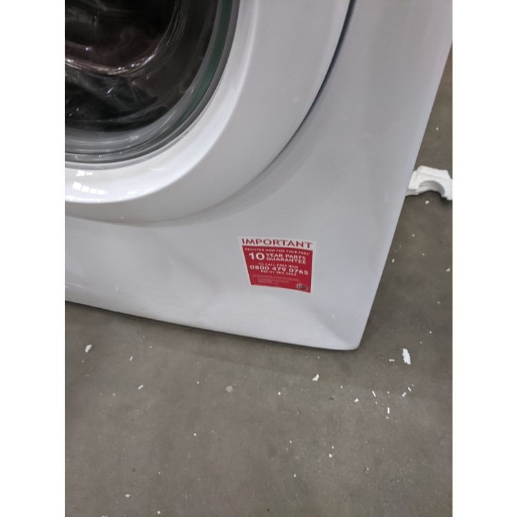 Refurbished Hoover H-Wash 300 H3W492DE/1-80 Freestanding 9KG 1400 Spin Washing Machine White