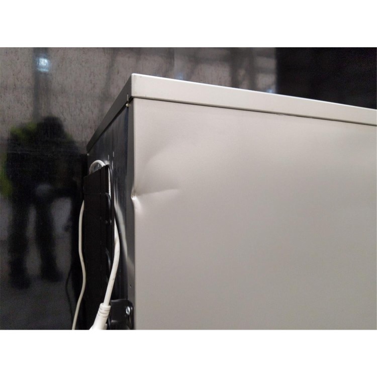 Refurbished Indesit I55VM1110SUK1 Freestanding 104 Litre Fridge Silver