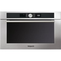 Hotpoint Built-In 1000W Microwave with Grill - Stainless Steel