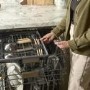 Refurbished Hisense Hi6 Integrated Dishwasher - Smart Wi-Fi C-Rated Silver control panel