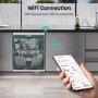 Refurbished Hisense Hi6 Integrated Dishwasher - Smart Wi-Fi C-Rated Silver control panel