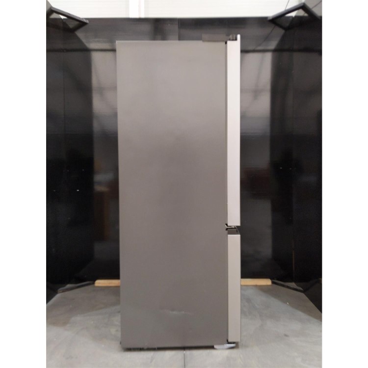 Refurbished Hisense RF750N4ISF Freestanding 596 Litre French Style American Fridge Freezer Stainless Steel
