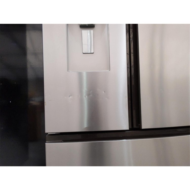 Refurbished Hisense RF750N4ISF Freestanding 596 Litre French Style American Fridge Freezer Stainless Steel