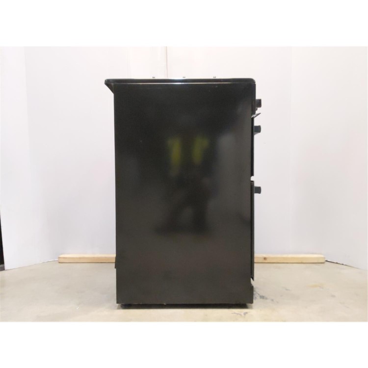 Refurbished electriQ EQDFC360BL 60cm Dual Fuel Cooker Black