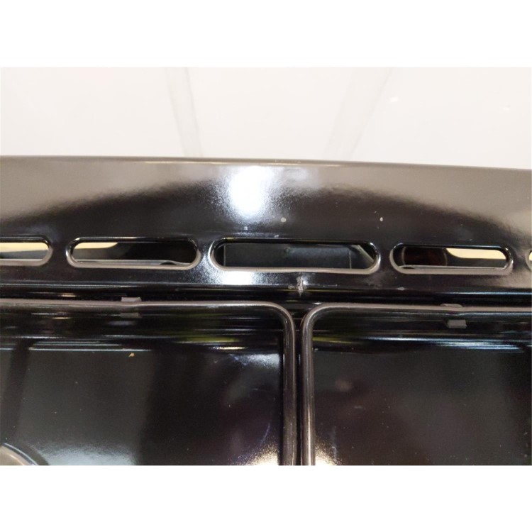 Refurbished electriQ EQDFC360BL 60cm Dual Fuel Cooker Black