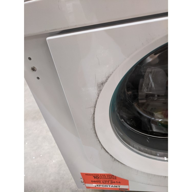 Refurbished Hotpoint BIWMHG71483UKN Integrated 7KG 1400 Spin Washing Machine
