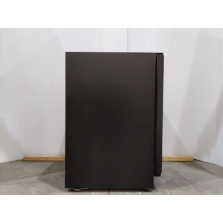 Refurbished electriQ EQWINE60BLFDZ 51 Bottle Full Range Dual Zone Wine Cooler Black