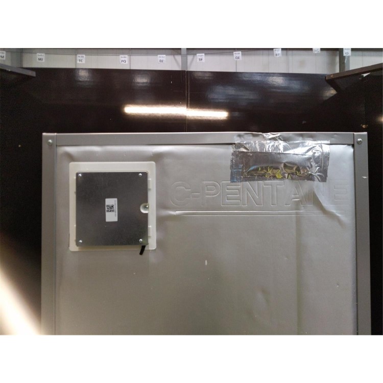 Refurbished Hotpoint HTFC850TI1X1 Freestanding 322 Litre 50/50 Frost Free Fridge Freezer Stainless Steel