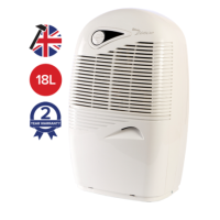 GRADE A1 - EBAC 2650e 18L Dehumidifier with energy saving smart control for up to 4 bedroom houses with 2 year warranty