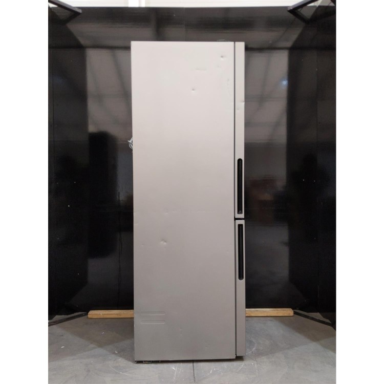 Refurbished Hoover HOCE4T618ESK Freestanding 341 Litre 70/30 Fridge Freezer Silver