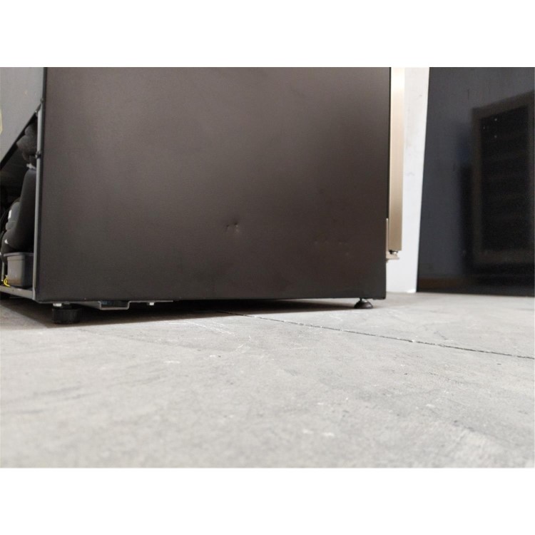 Refurbished electriQ EQWINE60SDD 36 Bottle Full Range Dual Zone Freestanding Wine Cooler Stainless Steel