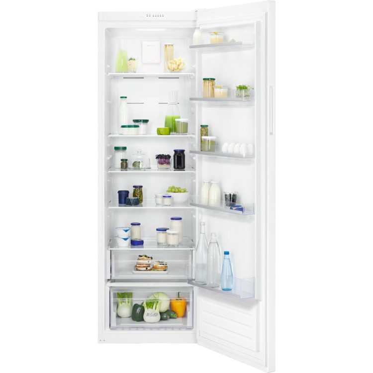 Zanussi 380 Litre MultiFlow Tall Freestanding Fridge - White 