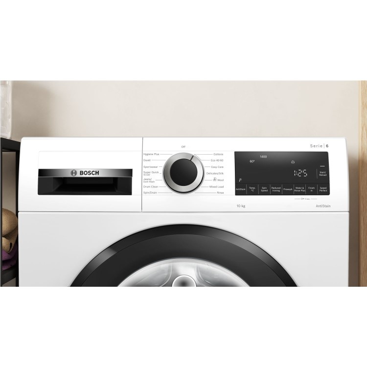 Bosch Series 6 10kg 1400rpm Washing Machine - White