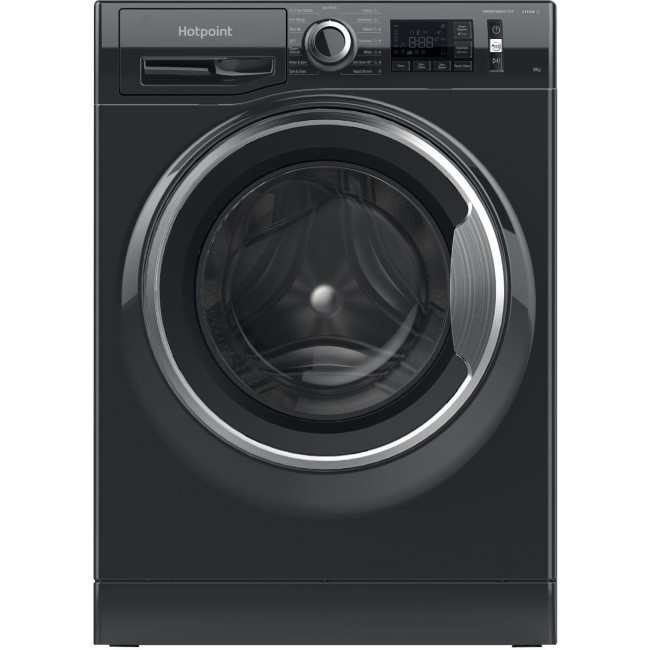 Hotpoint ActiveCare 9kg 1400rpm Washing Machine - Black